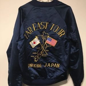 Vintage Marines Far East Tour Bomber Jacket!!